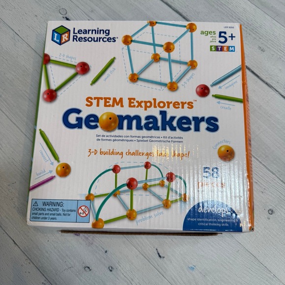 Learning Resources Stem Explorers‎ Geomakers 3D building challenge - Picture 1 of 5